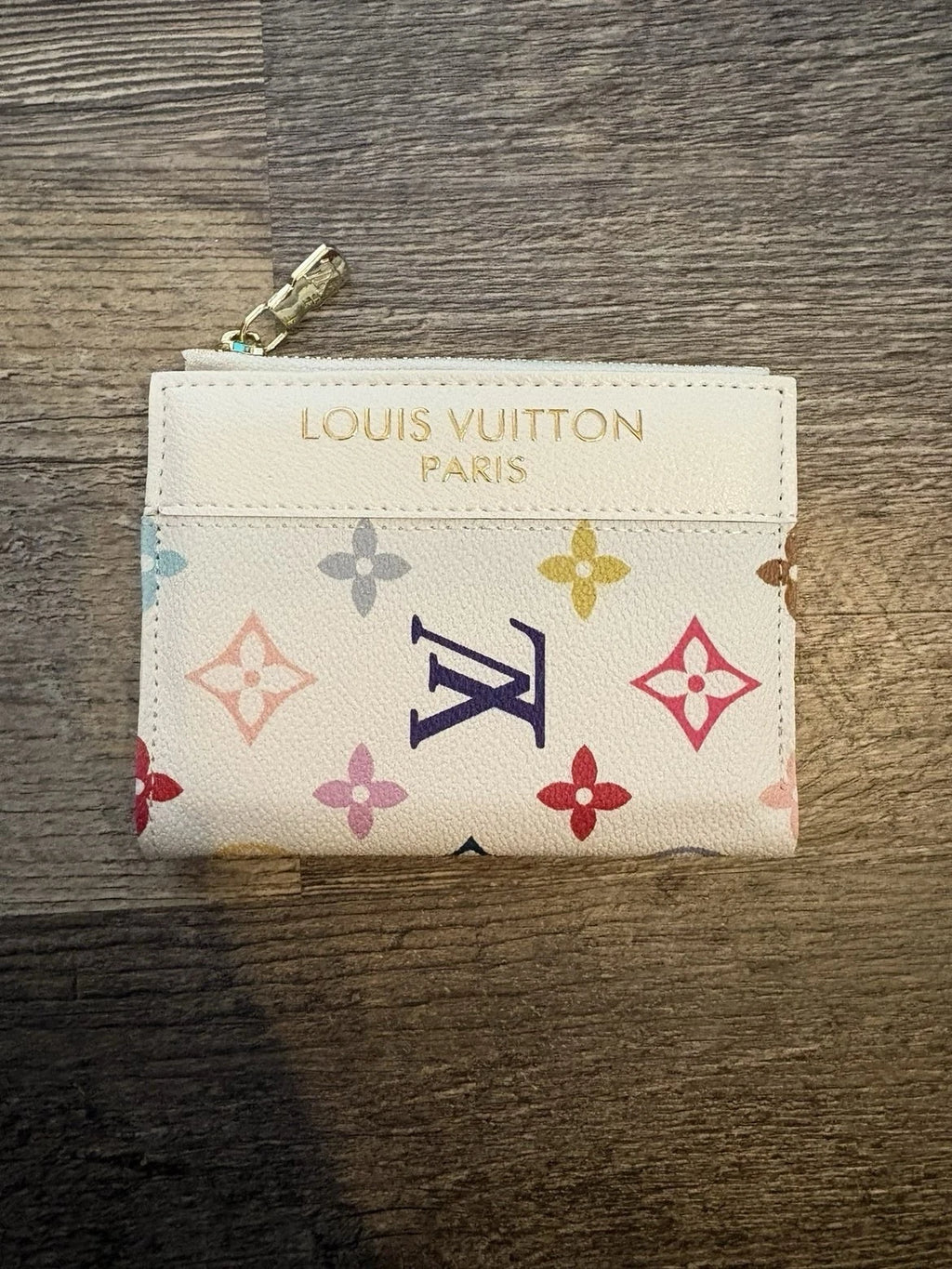 Louis Vuitton Paris Colorful Wallet Multicolor Monogram