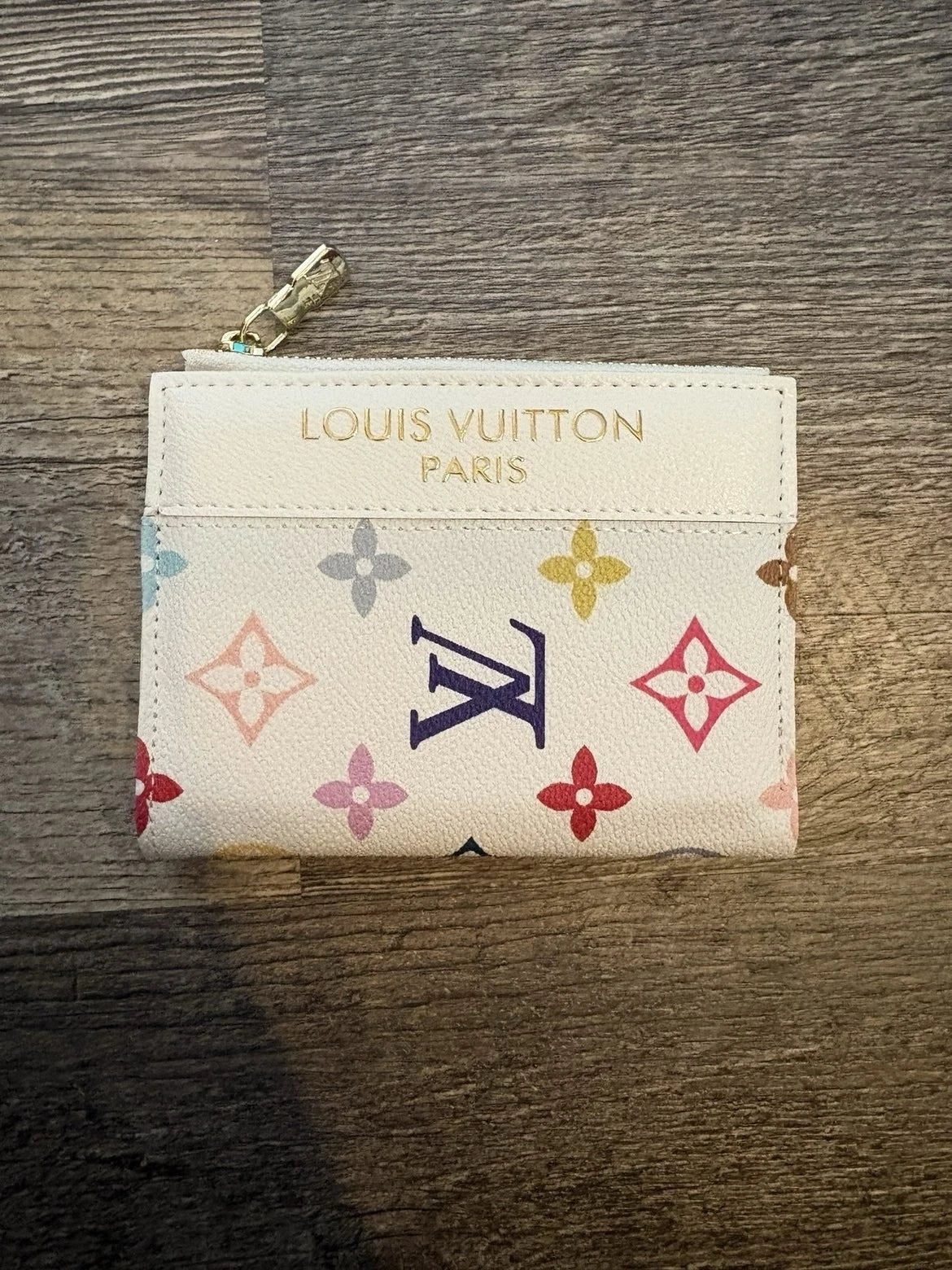 Louis Vuitton Paris Colorful Wallet Multicolor Monogram