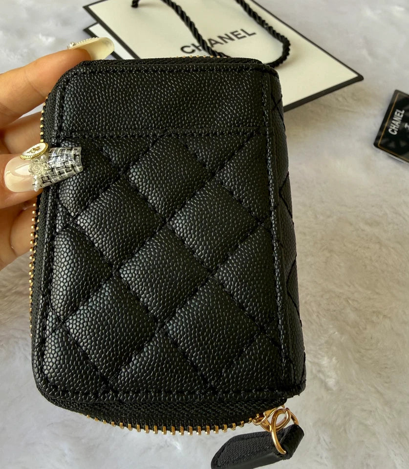 CHANEL BLACK WALLET